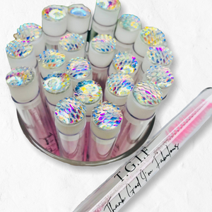 Gem Lash Tube Wands- Assorted 50pk